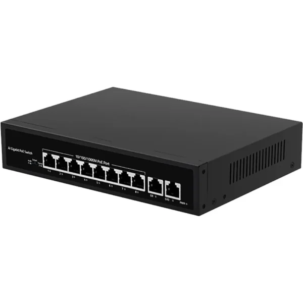 ENS POE-0802AG – Network Switch Uplink Ports