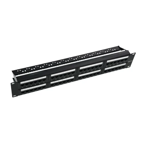 ENS S-C-PATCH48-CAT6-2U - Network Patch Panel CAT6