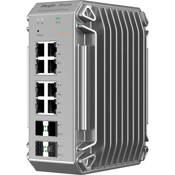 Reyee RG-NIS3100-8GT4SFP-HP – Networking Switch, ENS Security